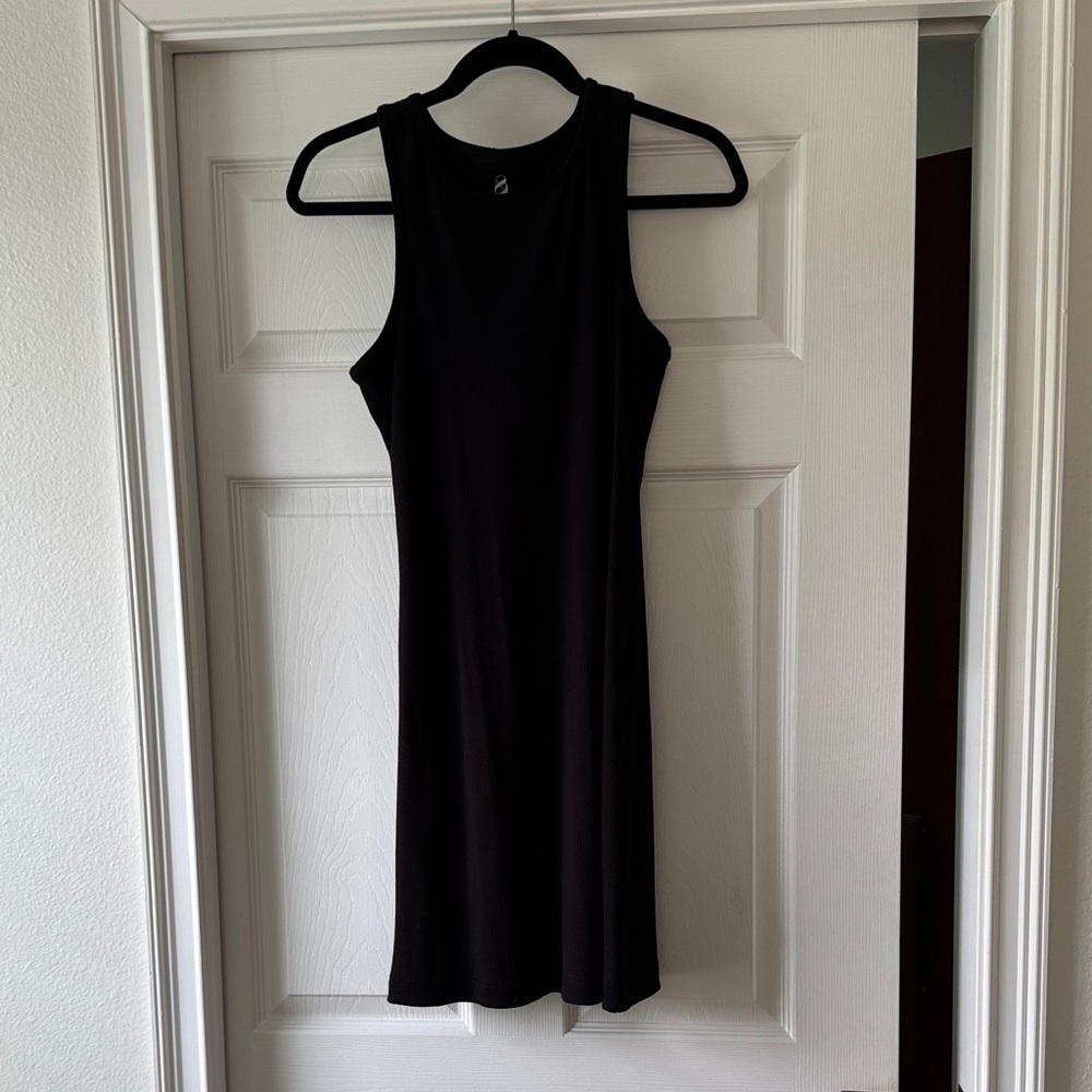 Lou & Grey Black Sleeveless Mini Dress